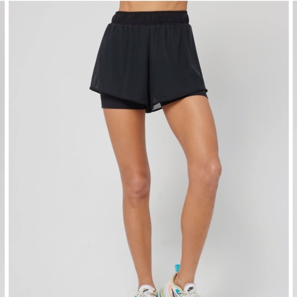 L’Space line up mesh layered shorts - Picture 9 of 9